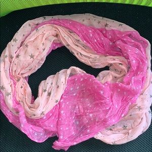 Pink/light pink scarf !
